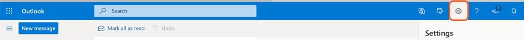 Outlook Settings